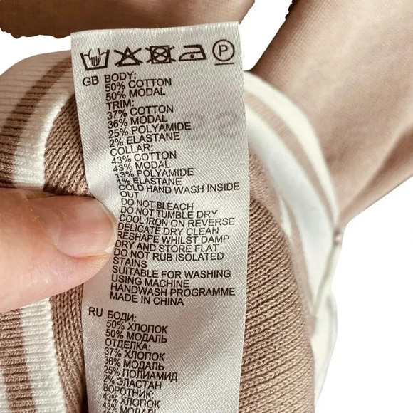 Reiss 1/4 Zip Pullover Polo Jumper Sweater - Picture 11 of 11